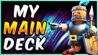 My MAIN Clash Royale Deck DOMINATES the Meta [upl. by Ystap]