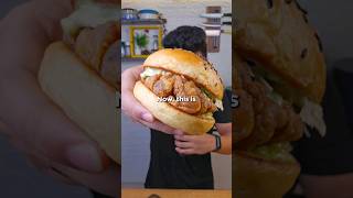 KFC Chicken Zinger Burger at home [upl. by Glimp]