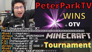 Peter wins OTV MINECRAFT tournament  Slowest SPEEDRUN EVER [upl. by Daisi]