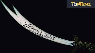 Top 10 Famous and DEADLY SWORDS And Their History [upl. by Hallock118]