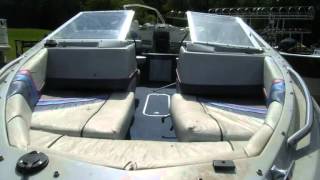 1989 Bayliner 1800 Capri Bowrider125hp ForceCapri Trailer Used Boats  AlexandriaMinnesota  2 [upl. by Azila]