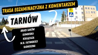 Trasa Egzaminacyjna Tarnów 2022 Gumniska [upl. by Ruhtua]