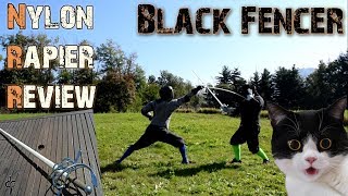 Black Fencer Rapier  Review and Sparring [upl. by Kirsti13]