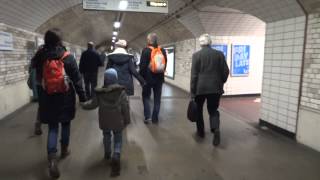 A Walk Through South Kensington Pedestrian Tunnel [upl. by Eerpud530]