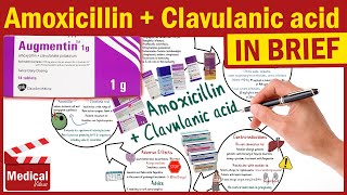 Amoxicillin and Clavulanic Acid  Augmentin  Augmentin Uses Dosage Side Effects amp Precautions [upl. by Ilwain]