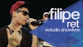 Disco redes sociais e perguntas dos fãs  Filipe Ret no Estúdio Showlivre 2014 [upl. by Karlik]