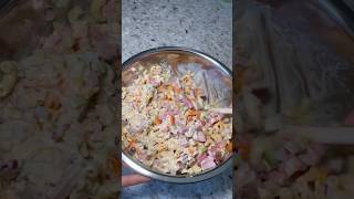 Macaroni with Ham Pasta Salad [upl. by Ihteerp]