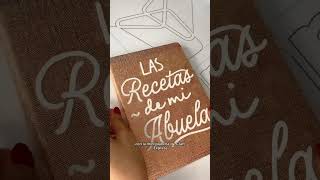 Libretas Personalizadas con Vinil textil [upl. by Bucella430]