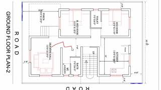 33 x50 latest 2 bhk house plan  modern 2 bed room house plans  best home floor plan in 3350 [upl. by Koeppel822]