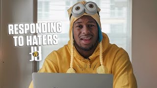 JuJu SmithSchuster Responds to Haters Mean Tweets and Fans [upl. by Myrvyn]