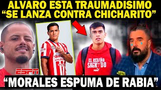 Chivas EXPLOTA quotÁlvaro Moralesquot  Lanza CR1T1CAS CONTRA CHICHARITO  Reporte de Chivas [upl. by Ahsayn]