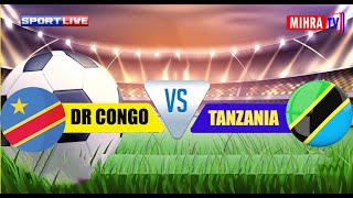 🔴LIVE DR CONGO VS TANZANIA KUFUZU AFCON 2025 [upl. by Alekat]