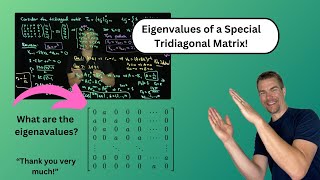 The Eigenvalues of a Special Tridiagonal Matrix [upl. by Abdulla]