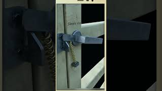 Automatic gate latch shorts [upl. by Solrac]