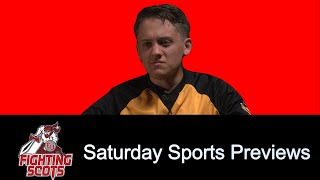 Edinboro Saturday Sports Previews [upl. by Erdnad485]