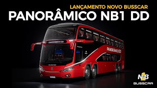 LANÇAMENTO Busscar lança novo Panorâmico DD NB1 [upl. by Auahsoj554]