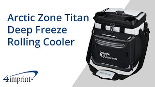 Arctic Zone Titan Deep Freeze Rolling Cooler  Promotional Products by 4imprint [upl. by Mehs]