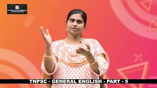 KALVI TV  TNPSC  GROUP  II amp II A  GENERAL ENGLISH  PART  05  Mrs ASWINI [upl. by Koah]