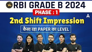 RBI Grade B Analysis 2024  RBI 2024 Exam Level  RBI Phase 1 Exam Review [upl. by Neetsuj]