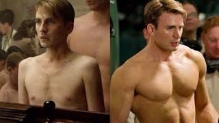 Captain America Before  After Transformation Scene [upl. by Klinges72]