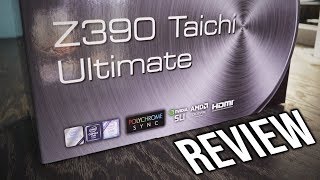 z390 Taichi Ultimate REVIEW  Can it HANDLE the i99900K [upl. by Etnoek]