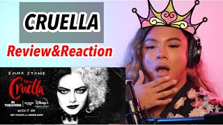 Cruella Reaction and Review  Disney Live Action Movie [upl. by Einnov]