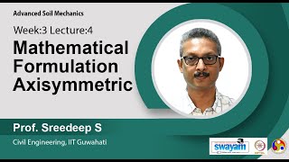 Lec 15  Mathematical formulation axisymmetric [upl. by Kopaz]