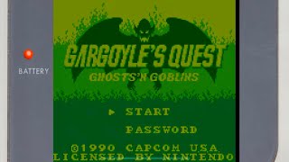 Gargoyles Quest  Gameboy [upl. by Saks]