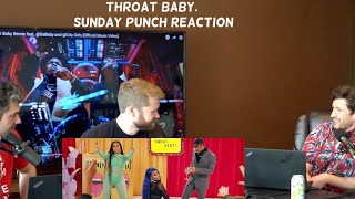 BRS Kash  Throat Baby Remix feat DaBaby and City Girls  Sunday Punch Reaction [upl. by Reade]