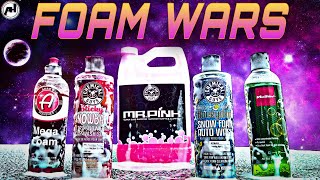 BEST SNOW FOAM FOR FOAM CANNONS Top 5 foam soaps Who’s the best [upl. by Drauode]