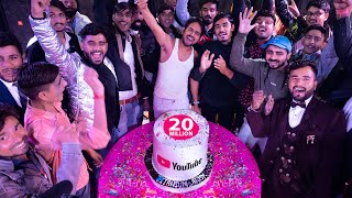 20 Million Party With All YouTubers  MR INDIAN HACKER [upl. by Largent]