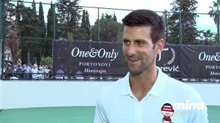 Intervju Novak Djokovic [upl. by Notyarb]