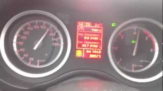 alfa romeo 159 24 jtdm acceleration 80220kmh [upl. by Aenet]