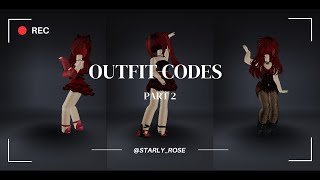 RH Dance Studio Outfit Codes Part 2 [upl. by Ozen190]