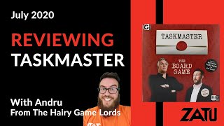 TASK MASTER BOARD GAME REVIEW [upl. by Baudin]