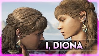 Assassins Creed Odyssey Diona Romance 💗 Choose Right VS Choose Wrong I DIONA [upl. by Pearla419]