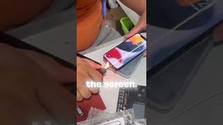 Fixing a Phone Screen with a Lighter 🔥📱 Real or Fake [upl. by Esinel786]