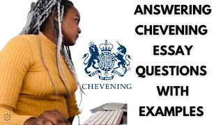 CHEVENING SCHOLARSHIP Winning Scholarship Essays with examples  EP 5  Miss Glossary [upl. by Sivahc]