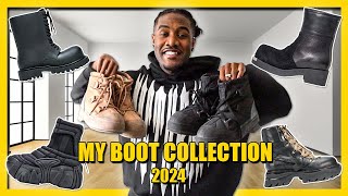 My ENTIRE Boot Collection 2024  Mens Fashion amp Streetwear [upl. by Aivan]