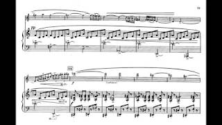 Henri Dutilleux  Oboe Sonata1947with full score [upl. by Victoria]