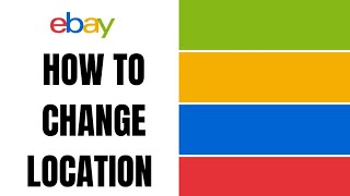 How To Change Location and Country On eBay [upl. by Artimid]