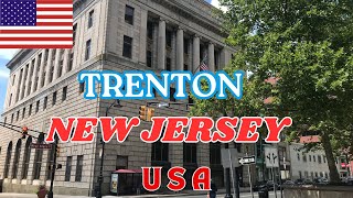 Trenton New Jersey  USA 4K Tour  Trenton New Jersey  USA  Capital City of New Jersey USA [upl. by Yelkreb149]