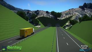 Coffs Harbour Bypass Pacific Highway  Conceptual Design By Bentley Systems [upl. by Medwin]