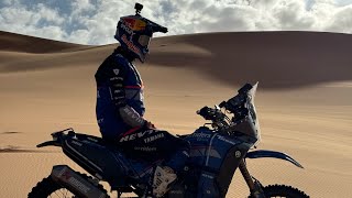 Pol Tarrés  Onboard Tenere 700 World raid Training Roadbook [upl. by Reamy304]