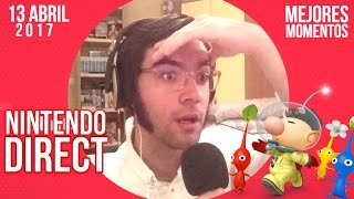 ¡REACCIONES NINTENDO DIRECT  Minecraft Switch Hey Pikmin Bayonetta Splatoon 2 [upl. by Milde949]