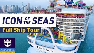 Royal Caribbean Icon of the Seas Full Tour amp Review 2024 Worlds Largest Cruise Ship [upl. by Thurman]