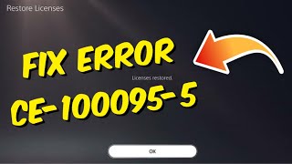 How to Fix PS5 Error Code CE1000955  Cant Start Game or App [upl. by Siravart]