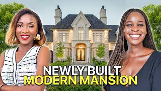 Stunning Newly Built Modern MANSION in Bustani  HouseTour  Interior Design  Home Edition [upl. by Anillek867]