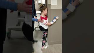 Arthrogryposis Diagnosis and Treatment  Patient Testimonial Aubrey [upl. by Ardnos917]