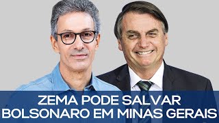 ZEMA PODE SALVAR BOLSONARO EM MINAS GERAIS [upl. by Emmalynn]